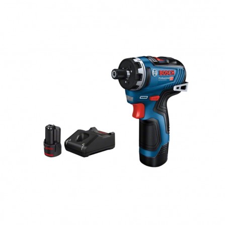 Akumuliatorinio suktuvo Bosch GSR 12V-35 HX rinkinys, 12 V, 2 x 3 Ah + įkroviklis