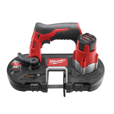 Akumuliatorinis juostinis pjūklas Milwaukee M12 BS-0, 12 V