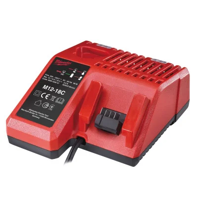 Įkroviklis Milwaukee M12-18 C, 12 / 14,4 / 18 V, Li-ion