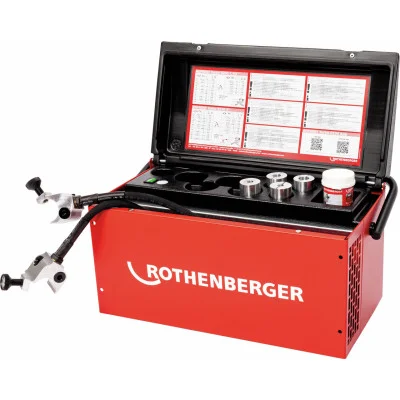 Rothenberger ROFROST II R290 vamzdžių užšaldymo įrenginys, 230 V, iki 1¼″, 6 įdėklai