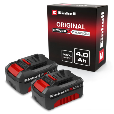 Einhell akumuliatorių komplektas PXC Twinpack CB C1 2 × 4.0 Ah