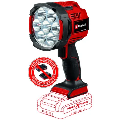Einhell akumuliatorinis darbinis šviestuvas TE-CL 18/2500 LiAC, be akumuliatoriaus ir įkroviklio