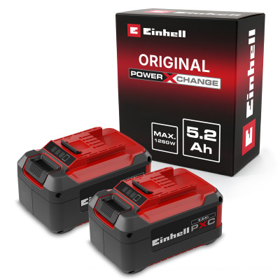 Einhell akumuliatorių komplektas PXC Plus Twinpack 2 × 5.2 Ah