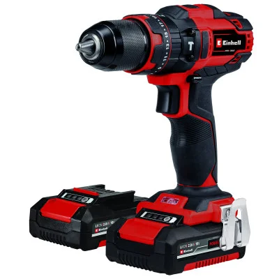 Einhell akumuliatorinis smūginis gręžtuvas-suktuvas TE-CD 18/40 Li-i, 2 × 2,0 Ah, transportavimo lagaminas