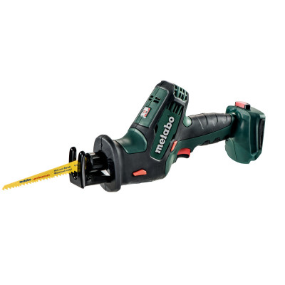 Metabo tiesinis pjūklas SSE 18 LTX Compact, be akumuliatoriaus ir įkroviklio