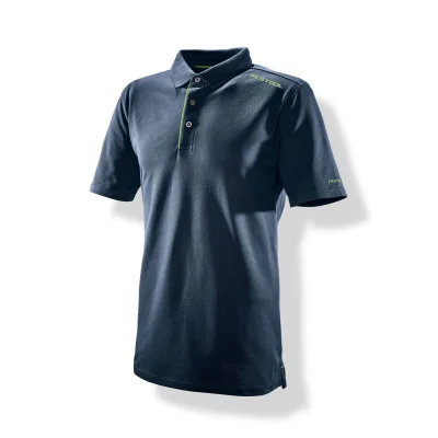 Festool POL-FT1 vyriški polo marškinėliai, tamsiai mėlyni, L dydis