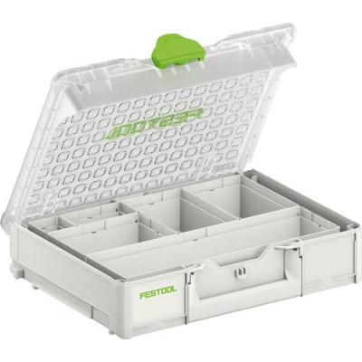 Festool Systainer³ Organizer SYS3 ORG M 89 6xESB – smulkių dalių organizatorius