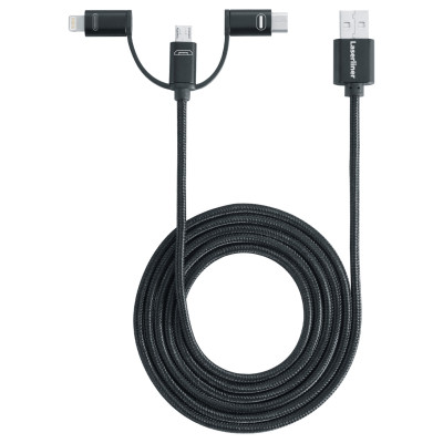Laserliner PersonalCable USB 3-in-1 universalus kabelis