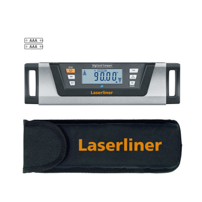Laserliner elektroninis gulsčiukas Laserliner Digitale Elektronik-Wasserwaage DigiLevel Compact