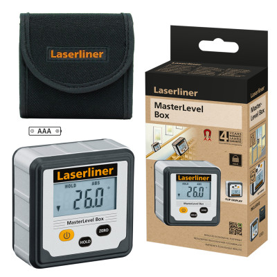 Laserliner elektroninis gulsčiukas Laserliner Digitale Wasserwaage MasterLevel Box