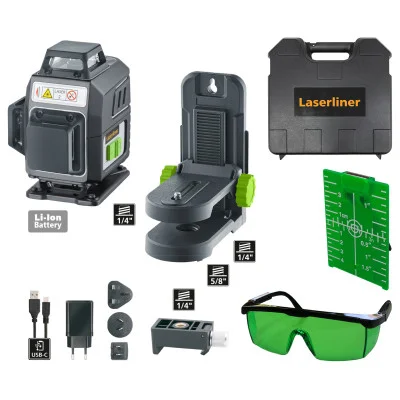 Laserliner lazerinis nivelyras PocketPlane-Laser 4G