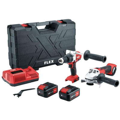 Flex PD 2G 18.0-EC FS55 + L 125 18.0-EC – akumuliatorinių įrankių rinkinys