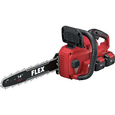 Flex akumuliatorinis grandininis pjūklas GCS 35 2x18.0-EC — be akumuliatoriaus ir įkroviklio (standartinė pakuotė)