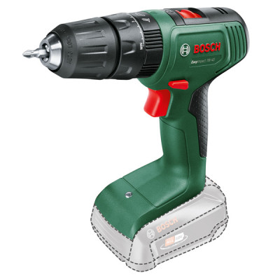 Bosch akumuliatorinis smūginis gręžtuvas-suktuvas EasyImpact 18V-40 be akumuliatoriaus
