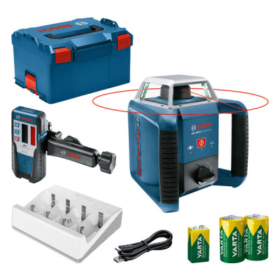 Bosch lazerinis nivelyras GRL 400 H (sisteminė dėžė)