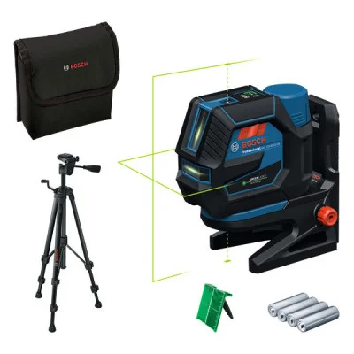 Bosch Professional GCL 12V-50-22 CG – linijinis lazerinis nivelyras / RM20 + BT150 + 4 × AA