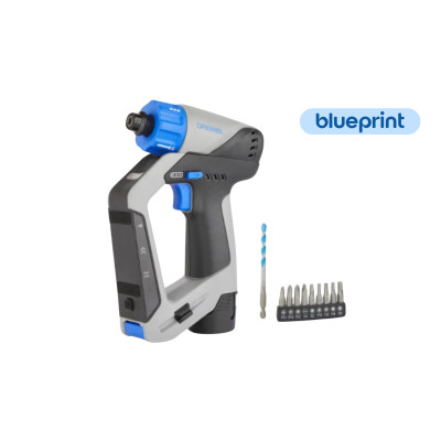 Dremel DD12V-S1 12 V akumuliatorinis gręžtuvas-suktuvas, lazerio ir detektoriaus komplektas