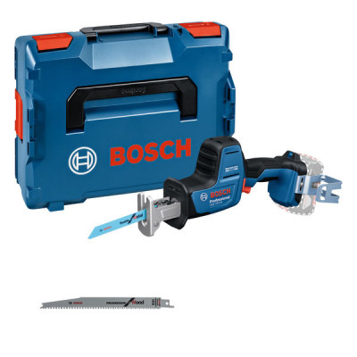 Bosch akumuliatorinis tiesinis pjūklas GSA 18V-24, be akumuliatoriaus ir įkroviklio, L-BOXX lagaminas