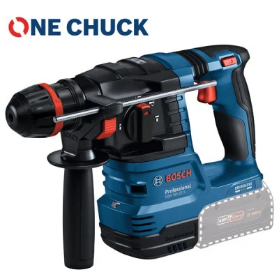 Bosch akumuliatorinis perforatorius GBH 18V-22 X ONECHUCK 2× akumuliatoriai + įkroviklis su lagaminu