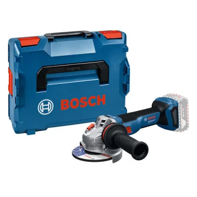 Bosch kampinis šlifuoklis GWS 18V-11, be akumuliatoriaus ir įkroviklio, su lagaminu