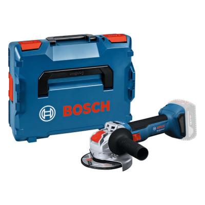 Bosch akumuliatorinis kampinis šlifuoklis GWX 18V-8, be akumuliatoriaus ir įkroviklio, L-BOXX lagaminas