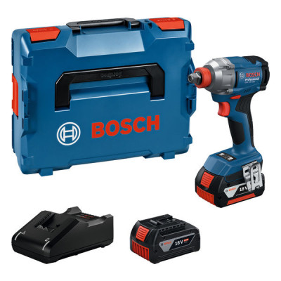 Bosch smūginis suktuvas GDX 18V-285, 2× 4,0 Ah, su lagaminu