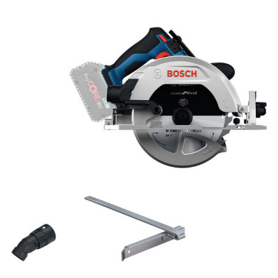 Bosch akumuliatorinis diskinis pjūklas GKS 18V-68-2, be akumuliatoriaus ir įkroviklio, dėžėje
