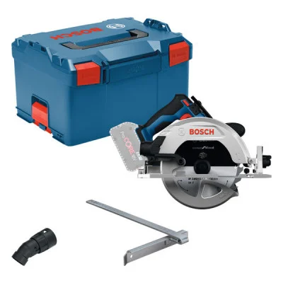 Bosch akumuliatorinis diskinis pjūklas GKS 18V-68-2, be akumuliatoriaus ir įkroviklio, L-BOXX lagaminas