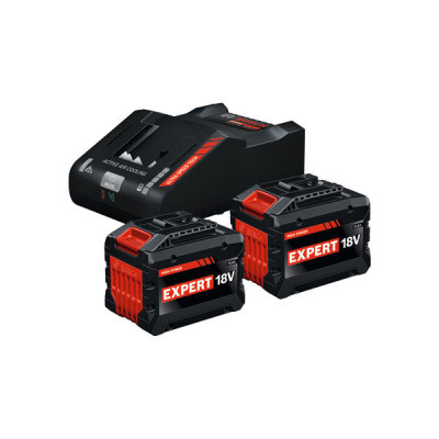 Bosch 2 × EXBA18V-150 – akumuliatorių ir įkroviklio komplektas