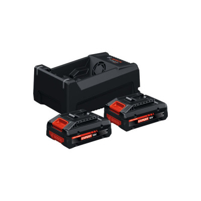 Bosch 2 × EXBA18V-40 + GAL 12V/18V-80 – akumuliatorių ir įkroviklio komplektas
