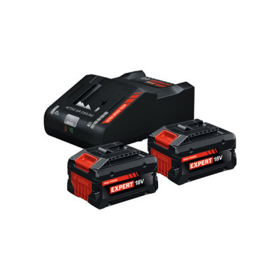 Bosch 2 × EXBA18V-80 + EXAL18V-160 – akumuliatorių ir įkroviklio komplektas