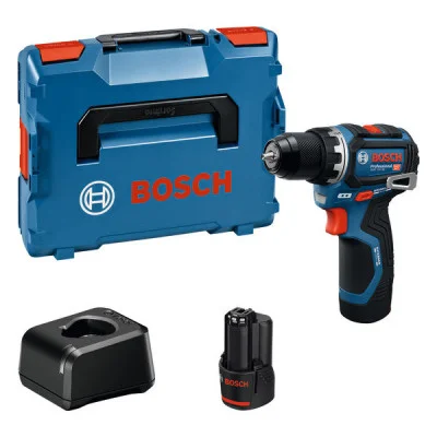 Bosch akumuliatorinis gręžtuvas-suktuvas GSR 12V-32, 2 × 2.0 Ah, L-BOXX lagaminas