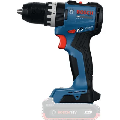 Bosch akumuliatorinis smūginis gręžtuvas-suktuvas GSB 18V-52, be akumuliatoriaus ir įkroviklio, dėžėje