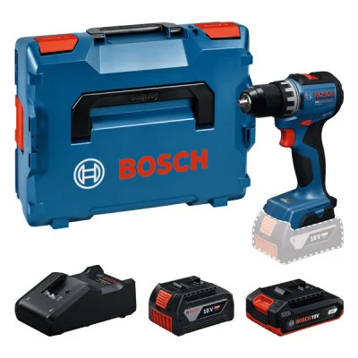 Bosch akumuliatorinis gręžtuvas-suktuvas GSR 18V-52, 1 × 4,0 Ah, L-BOXX lagaminas