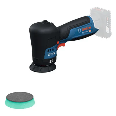 Bosch akumuliatorinė poliravimo mašina GPX 12V-77 — be akumuliatoriaus ir įkroviklio