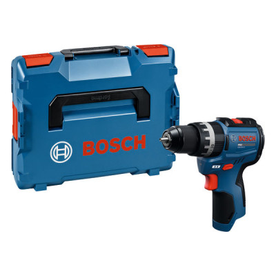 Bosch akumuliatorinis smūginis gręžtuvas-suktuvas GSB 12V-31, be akumuliatoriaus ir įkroviklio, L-BOXX lagaminas