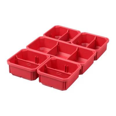 Milwaukee PACKOUT Slim, 5 vnt. – įrankių dėžės įdėklų rinkinys