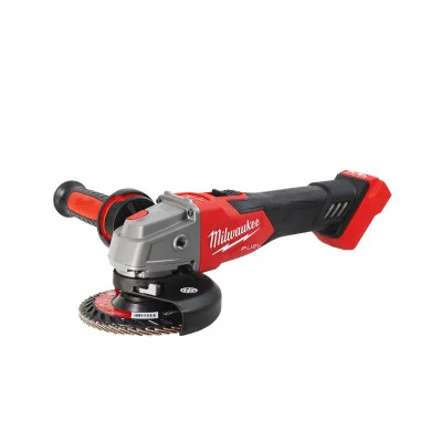 Akumuliatorinis kampinis šlifuoklis Milwaukee M18 FSAG125XB-0X FUEL, 18 V, 125 mm + lagaminas