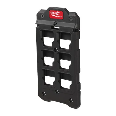 Milwaukee PACKOUT 255 × 510 × 300 mm – įrankių laikymo sistemos tvirtinimo plokštė
