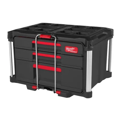 Milwaukee PACKOUT, 2 + 1 stalčius – įrankių dėžė su stalčiais