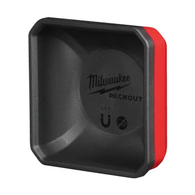 Milwaukee PACKOUT magnetinis dėklas smulkioms detalėms, 10 × 10 cm