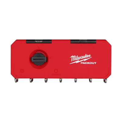 Milwaukee PACKOUT trumpa metalinių kablių juosta, 7 kabliai