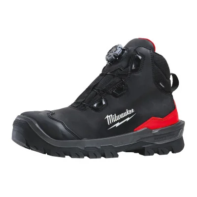 Milwaukee ARMOURTRED S7S apsauginiai auliniai batai, su BOA užsegimu, platūs, mikropluošto, juodi, 40 dydis