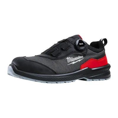 Milwaukee FLEXTRED S1PS apsauginiai pusbačiai, su BOA užsegimu, juodi, 45 dydis