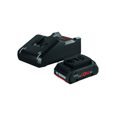 Bosch ProCORE18V / GAL 18V-40 18 V 1 × 4,0 Ah – akumuliatorių ir įkroviklio komplektas