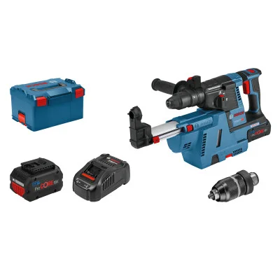 Bosch akumuliatorinis perforatorius GBH 18V-26 F – 2 × akumuliatorius