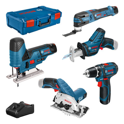 Bosch GSR + GST + GOP – akumuliatorinių įrankių rinkinys