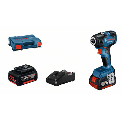 Bosch smūginis suktuvas GDR 18V-200, 2× 4,0 Ah