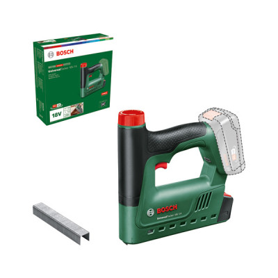 Bosch akumuliatorinė kabiakalė UniversalTacker 18V-14, be akumuliatoriaus ir įkroviklio