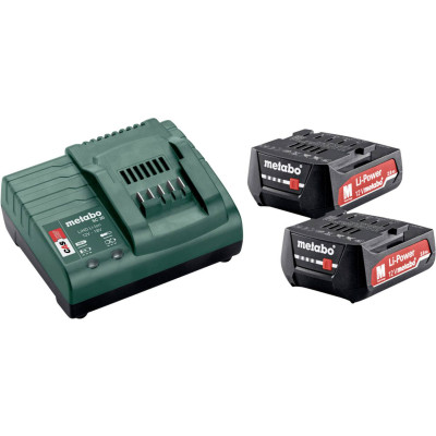 Metabo 12 V 685300000, 2 × 2,0 Ah, SC 30 – akumuliatorių ir įkroviklio komplektas